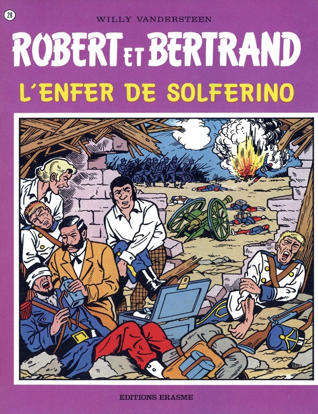 Couverture de l'album Robert et Bertrand Tome 28 L'enfer de Solferino