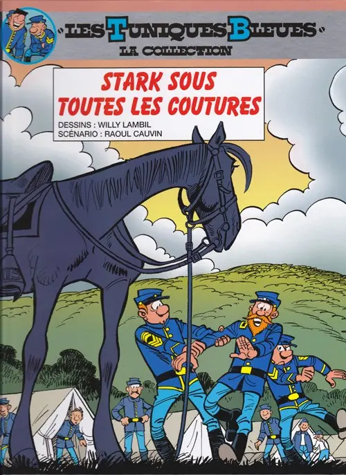 Couverture de l'album Les Tuniques Bleues La Collection (Dupuis) Tome 51 Stark sous toutes les coutures