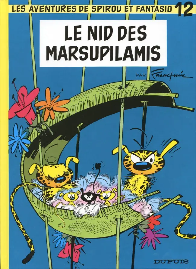 Couverture de l'album Spirou et Fantasio Tome 12 Le nid des Marsupilamis