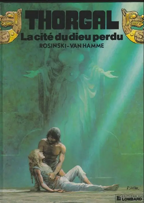 Couverture de l'album Thorgal Tome 12 La cité du dieu perdu