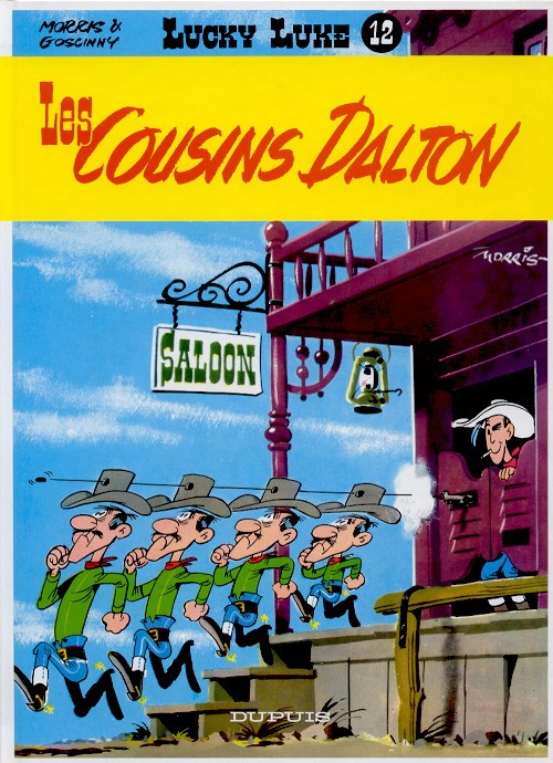 Couverture de l'album Lucky Luke Tome 12 Les cousins Dalton