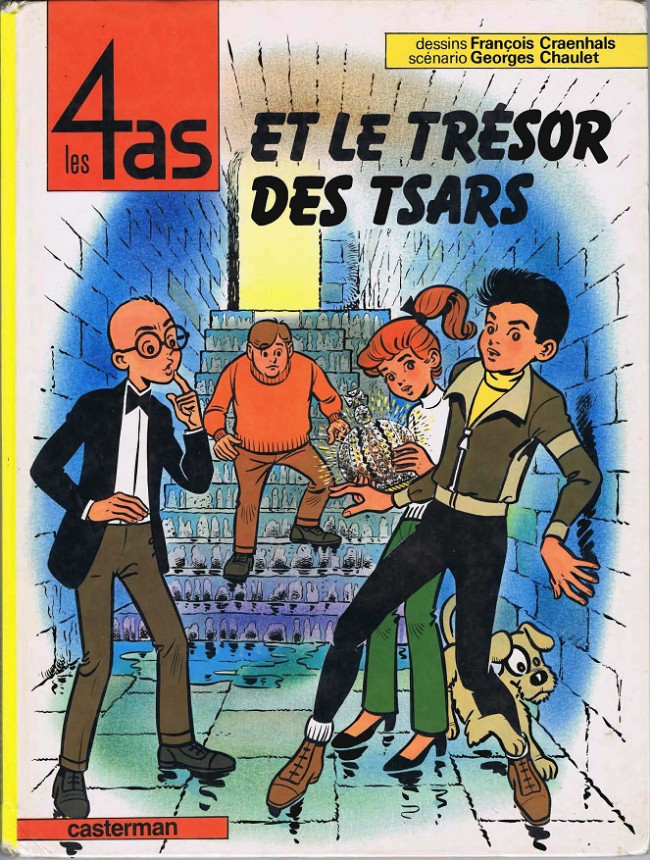 Couverture de l'album Les 4 as Tome 21 Les 4 as et le trésor des tsars