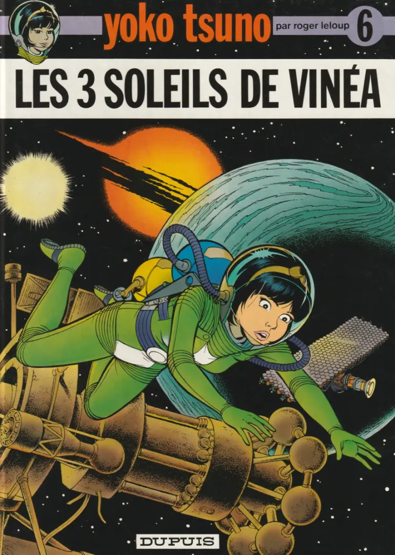 Couverture de l'album Yoko Tsuno Tome 6 Les 3 soleils de Vinéa