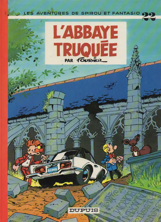 Couverture de l'album Spirou et Fantasio Tome 22 L'Abbaye Truquée