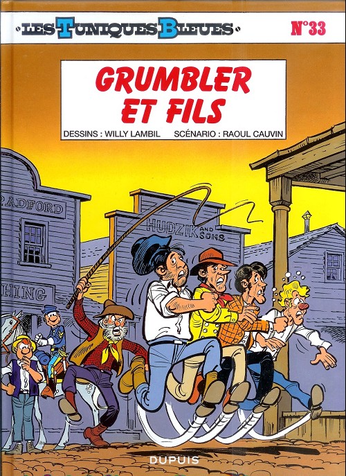 Couverture de l'album Les Tuniques Bleues Tome 33 Grumbler et fils