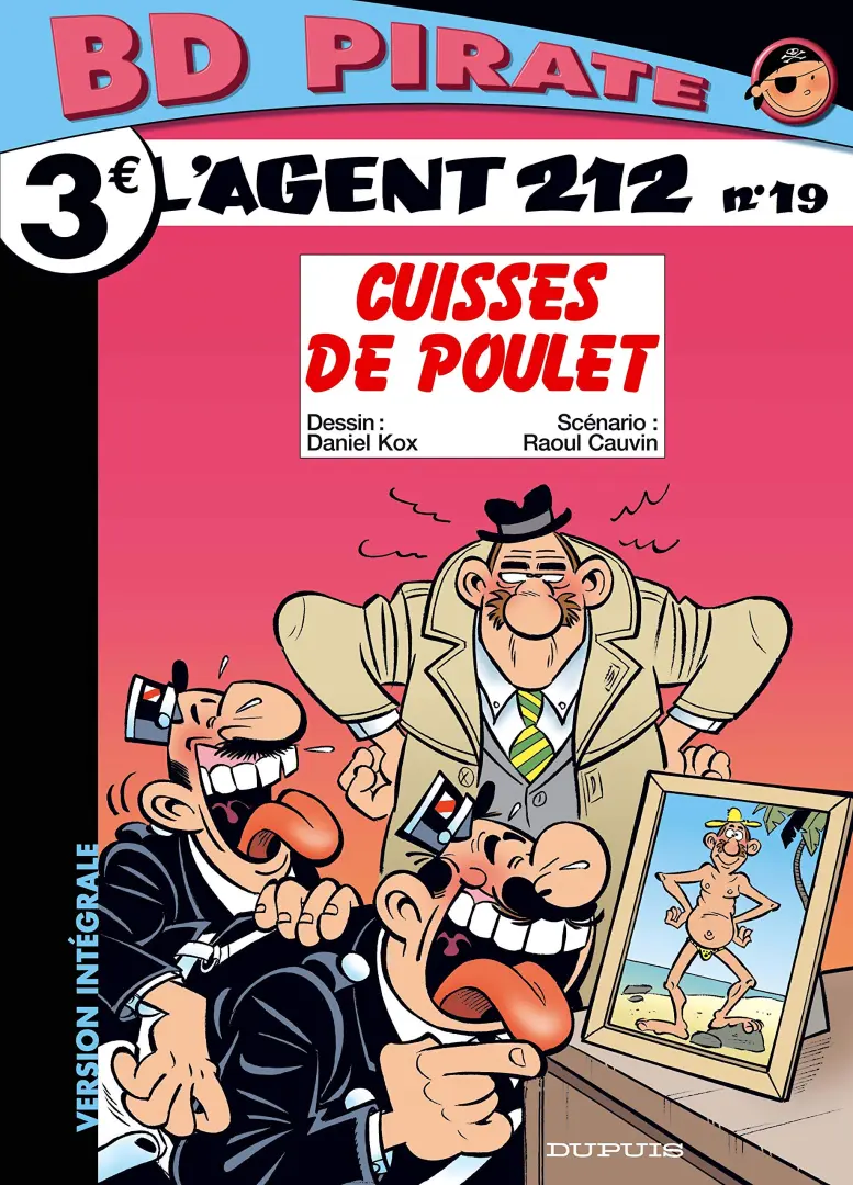 Couverture de l'album L'Agent 212 Tome 19 Cuisses de poulet