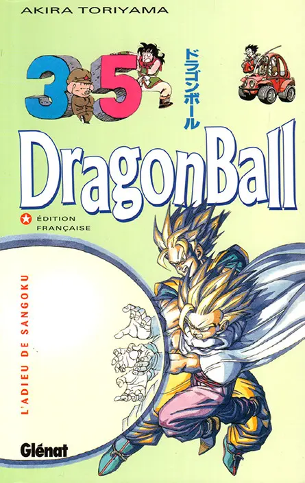 Couverture de l'album Dragon Ball (sens français) Tome 35 L'Adieu de Sangoku