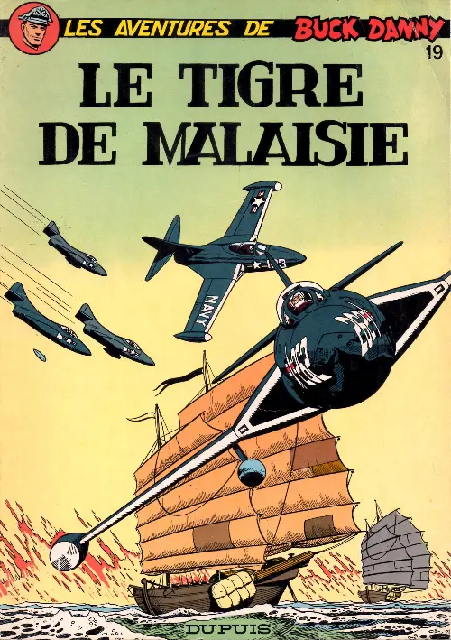 Couverture de l'album Buck Danny Tome 19 Le Tigre de Malaisie