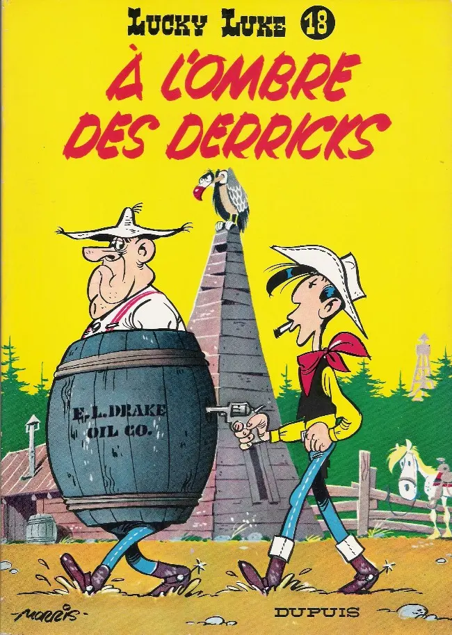Couverture de l'album Lucky Luke Tome 18 À l'ombre des derricks