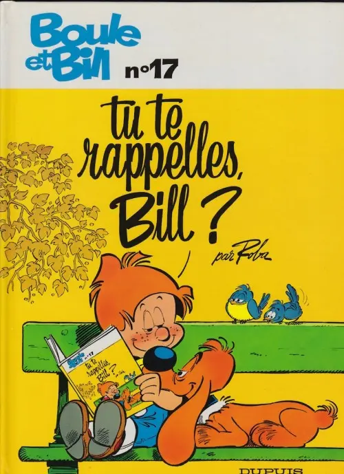 Couverture de l'album Boule & Bill Tome 17 Tu te rappelles, Bill ?