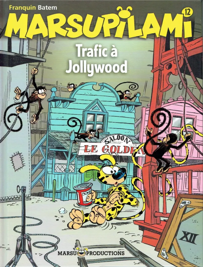 Couverture de l'album Marsupilami Tome 12 Trafic à Jollywood