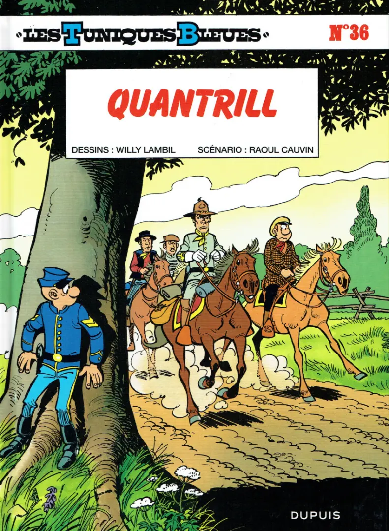 Couverture de l'album Les Tuniques Bleues Tome 36 Quantrill