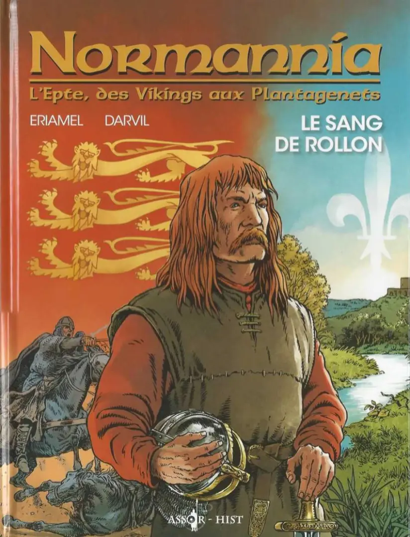 Couverture de l'album L'Epte, des vikings aux Plantagenets Tome 1 Le sang de Rollon