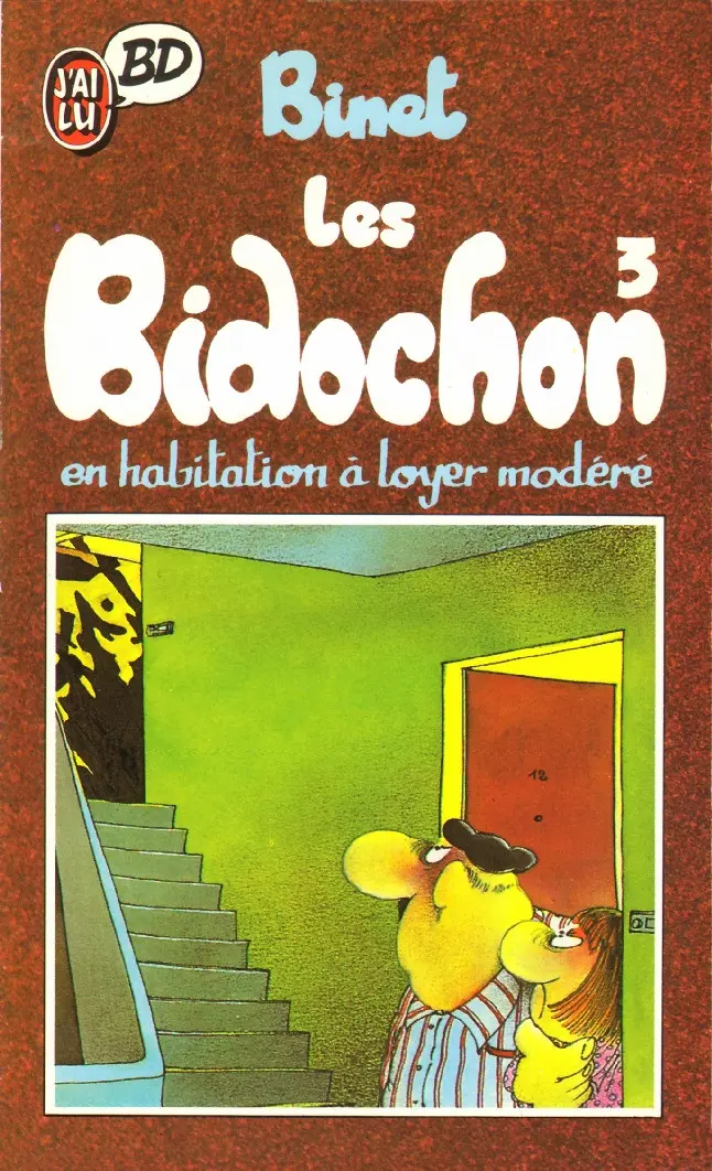 Couverture de l'album Les Bidochon Tome 3 Les Bidochon en habitation à loyer modéré