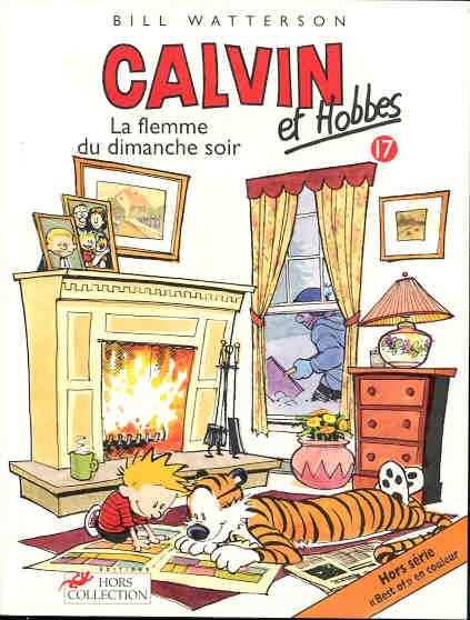 Couverture de l'album Calvin et Hobbes Tome 17 La flemme du dimanche soir