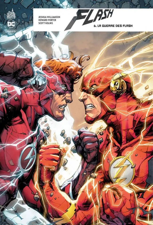 Couverture de l'album Flash Rebirth Tome 6 La Guerre des Flash