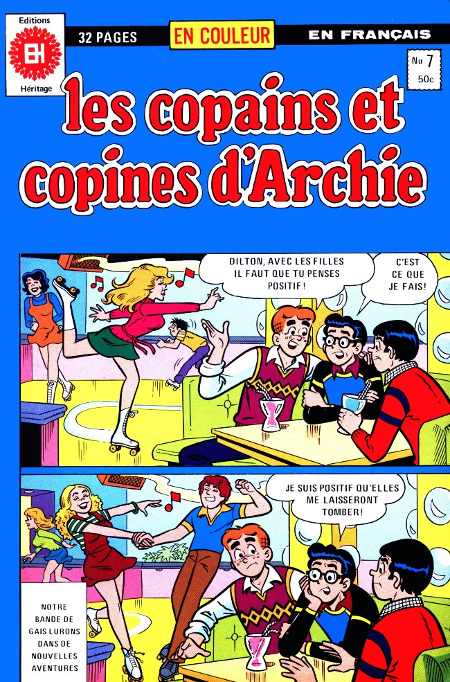 Couverture de l'album Les copains et copines d'Archie N° 7 Les experts