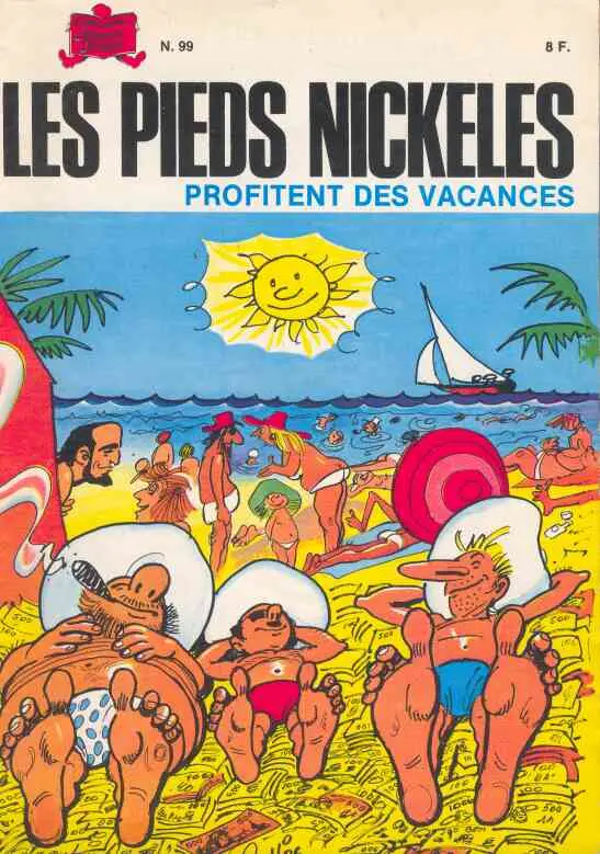 Couverture de l'album Les Pieds Nickelés Tome 99 Les pn profitent des vacances