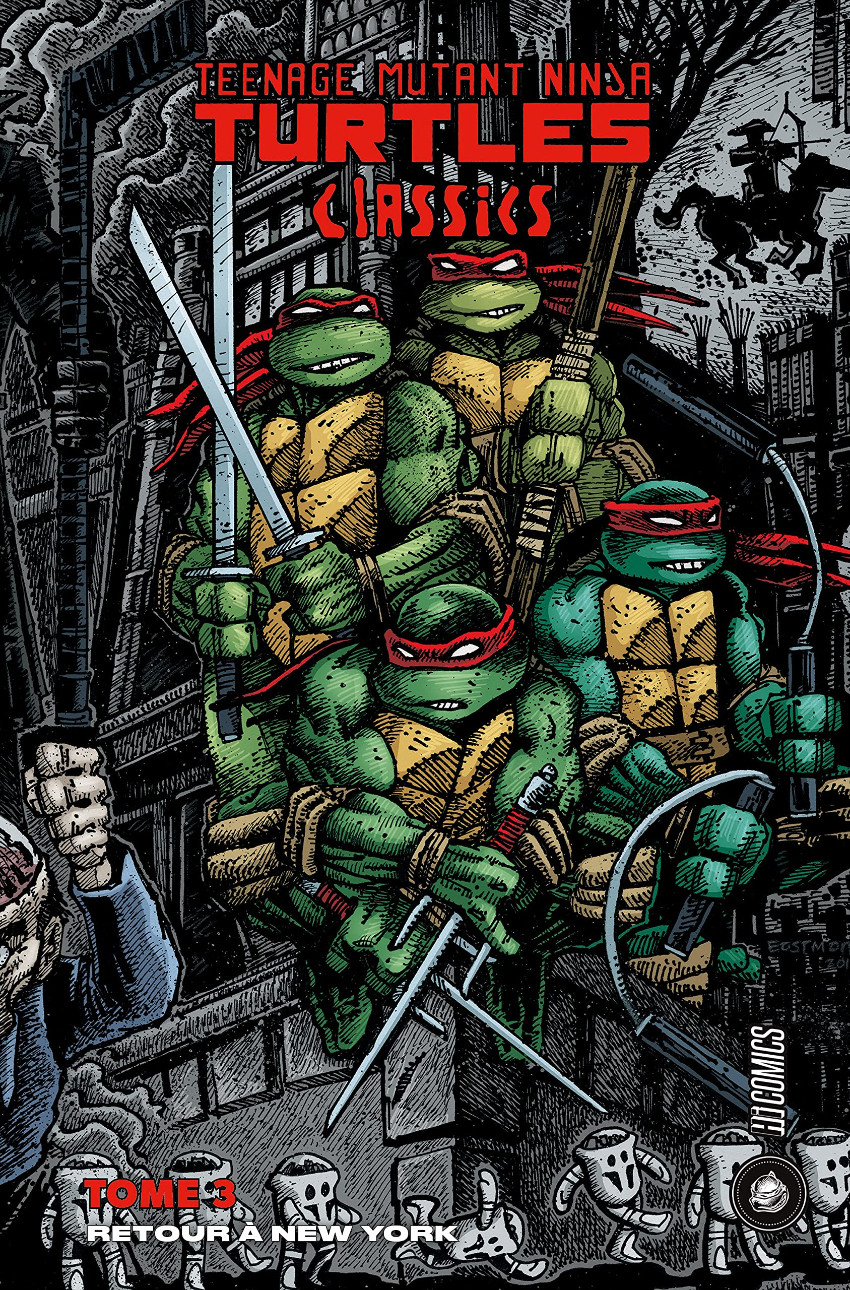Couverture de l'album Teenage Mutant Ninja Turtles Classics Tome 3 Retour à New York