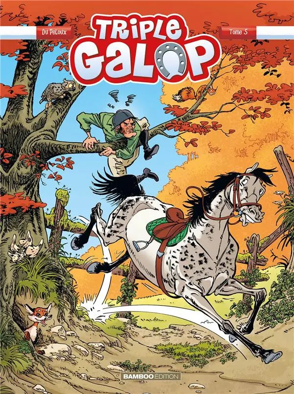 Couverture de l'album Triple galop Tome 5