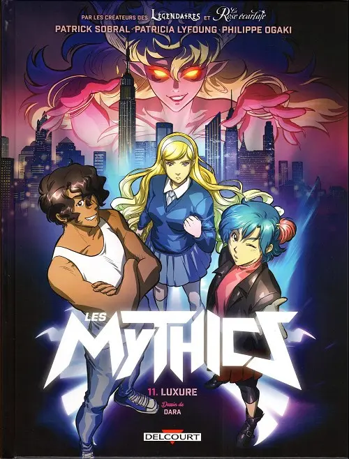 Couverture de l'album Les Mythics Tome 11 Luxure