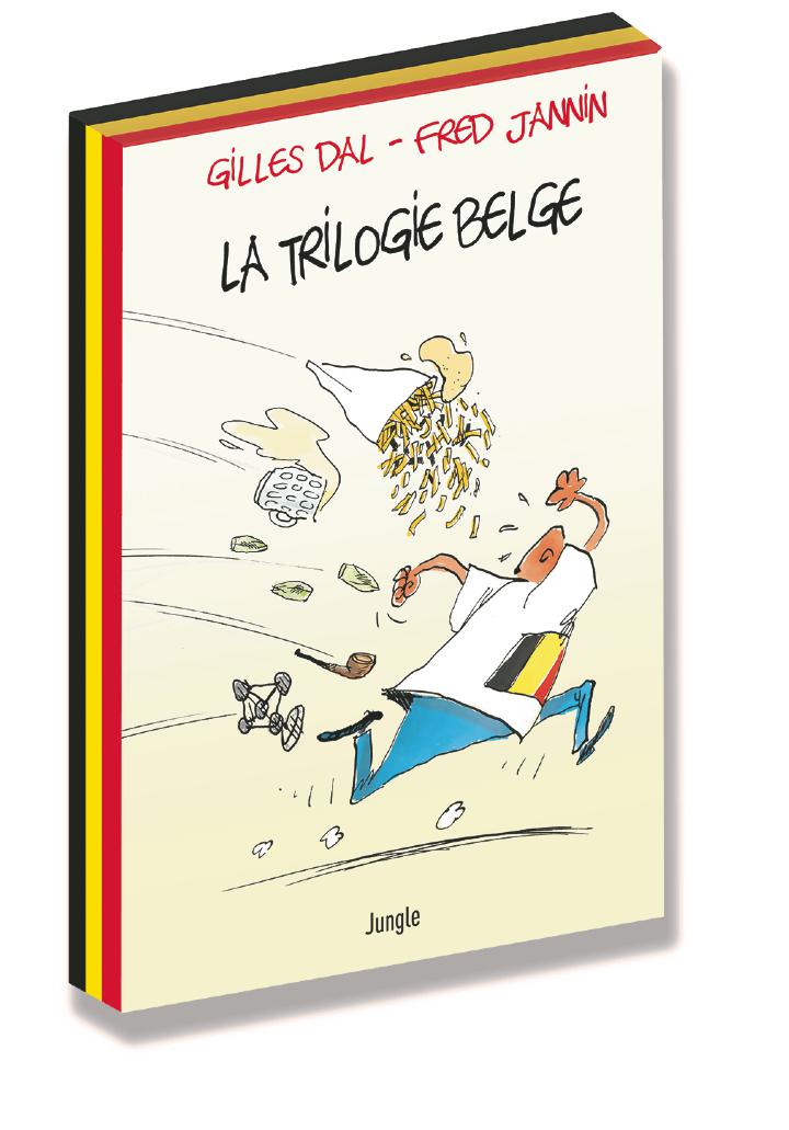 Couverture de l'album Comment devenir Belge La trilogie Belge