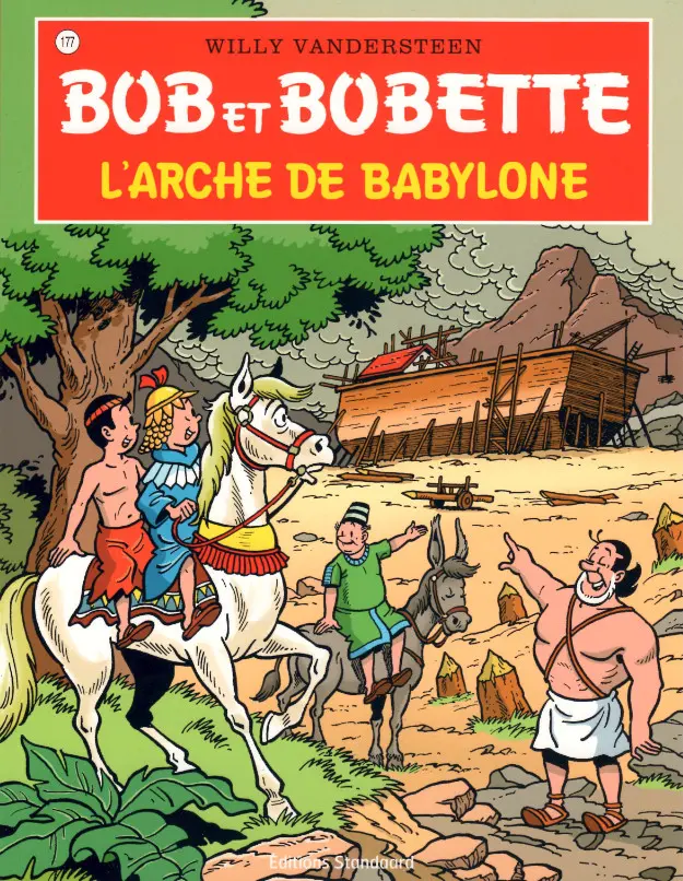 Couverture de l'album Bob et Bobette Tome 177 L'arche de babylone