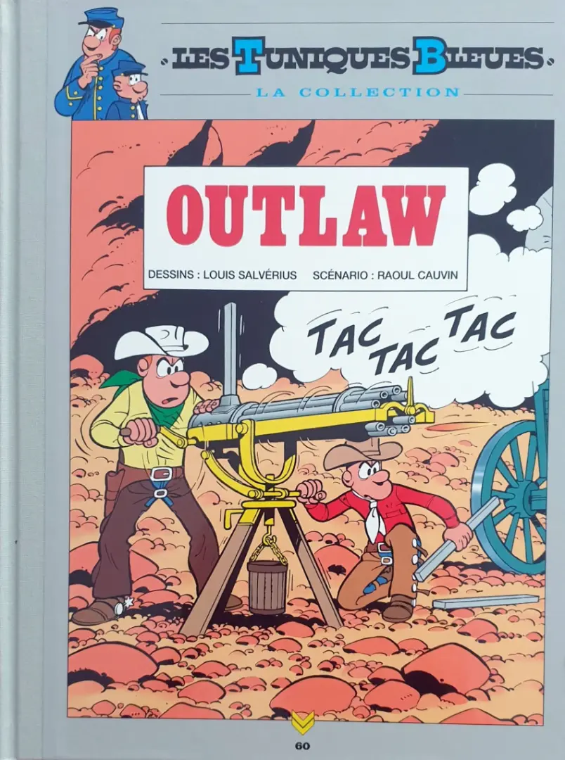Couverture de l'album Les Tuniques Bleues La Collection (Hachette) Tome 60 Outlaw