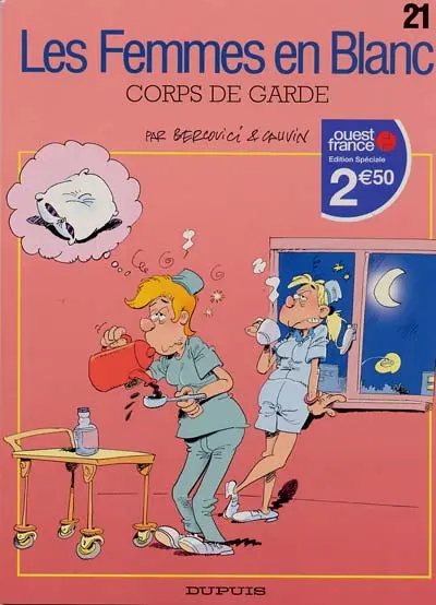 Couverture de l'album Les Femmes en Blanc Tome 21 Corps de garde