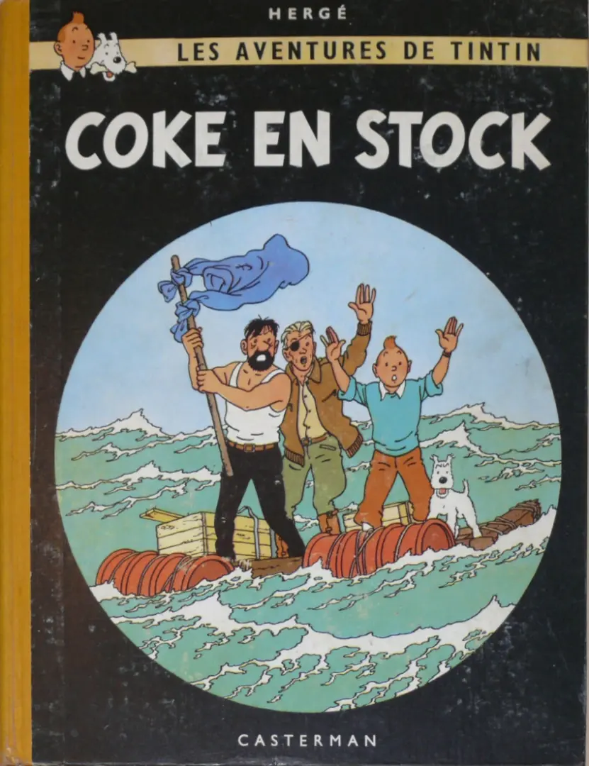 Couverture de l'album Tintin Tome 19 Coke en stock