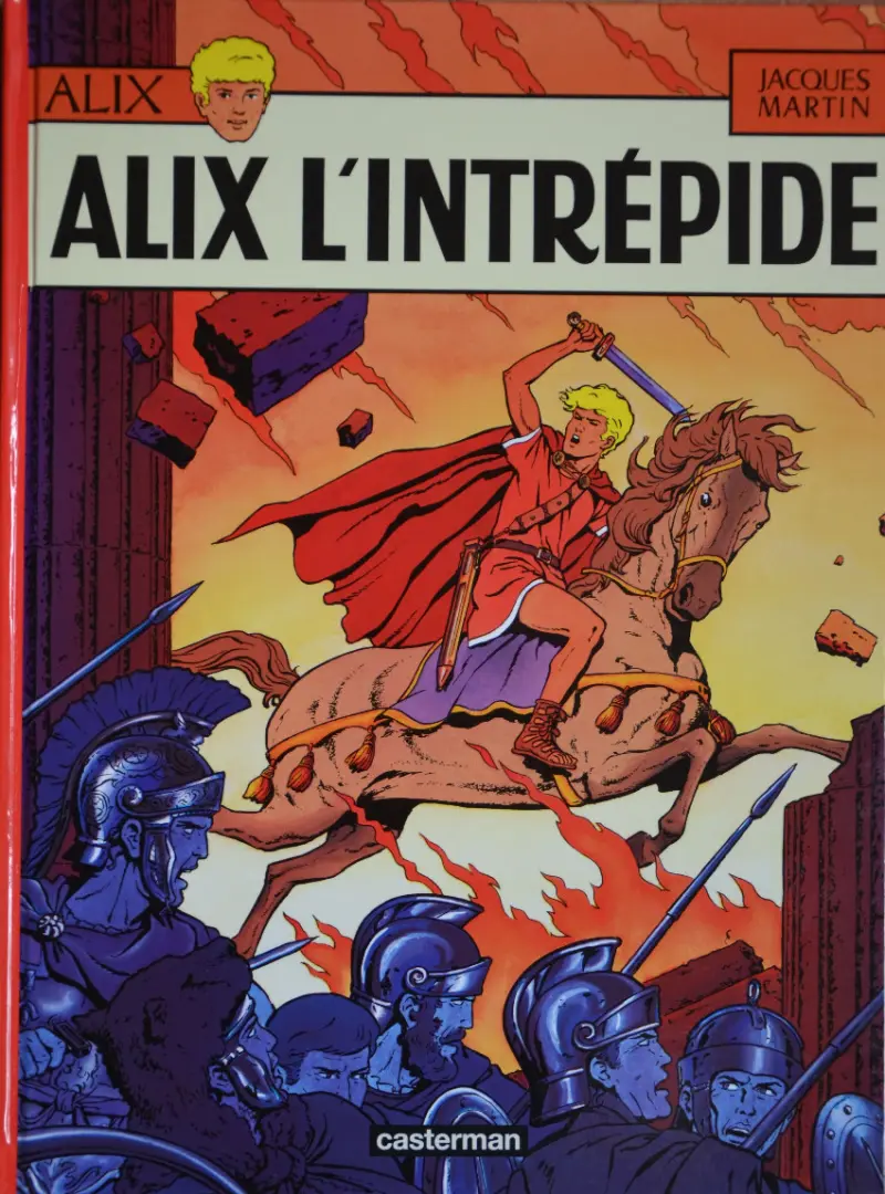 Couverture de l'album Alix Tome 1 Alix l'intrépide