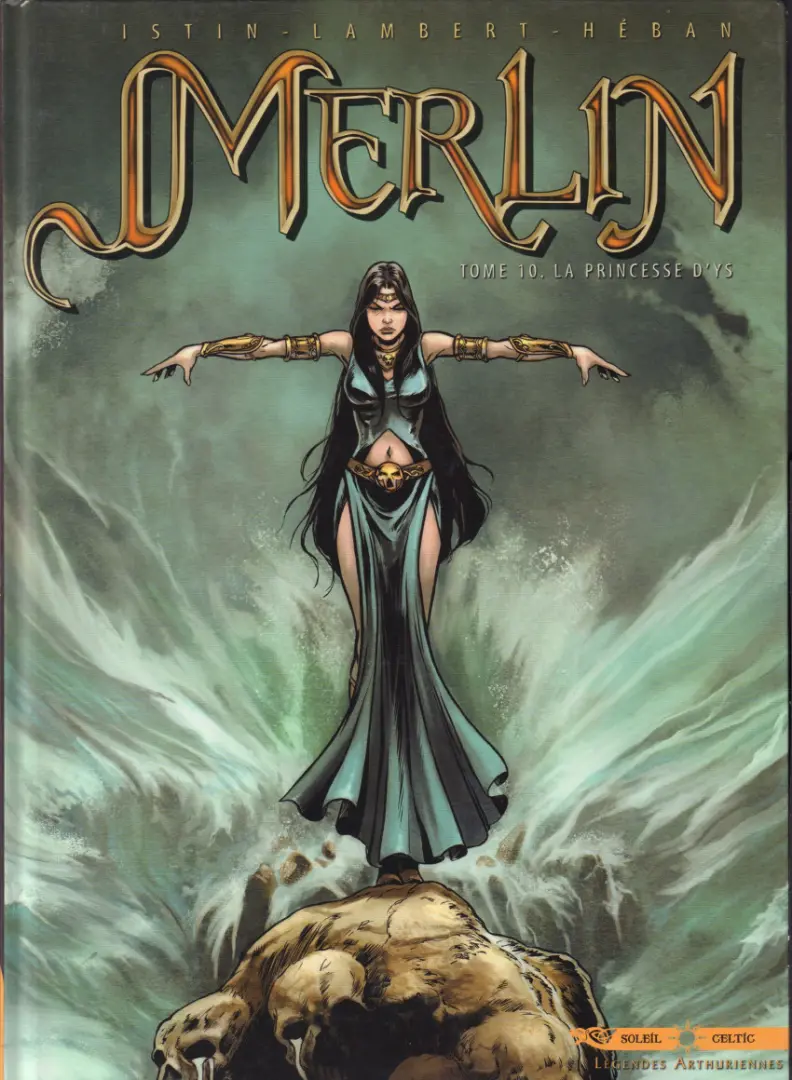 Couverture de l'album Merlin Tome 10 La princesse d'Ys
