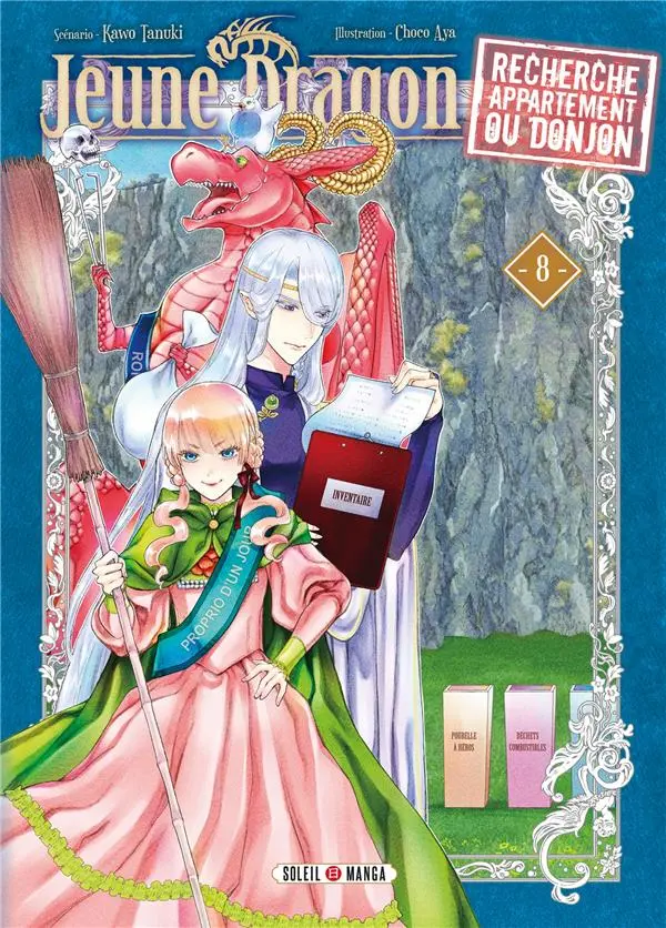 Couverture de l'album Jeune Dragon recherche appartement ou donjon 8