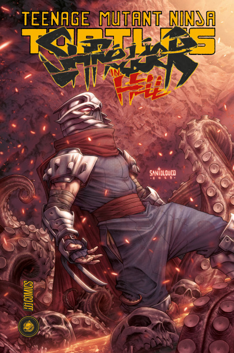 Couverture de l'album Teenage Mutant Ninja Turtles - Shredder in hell