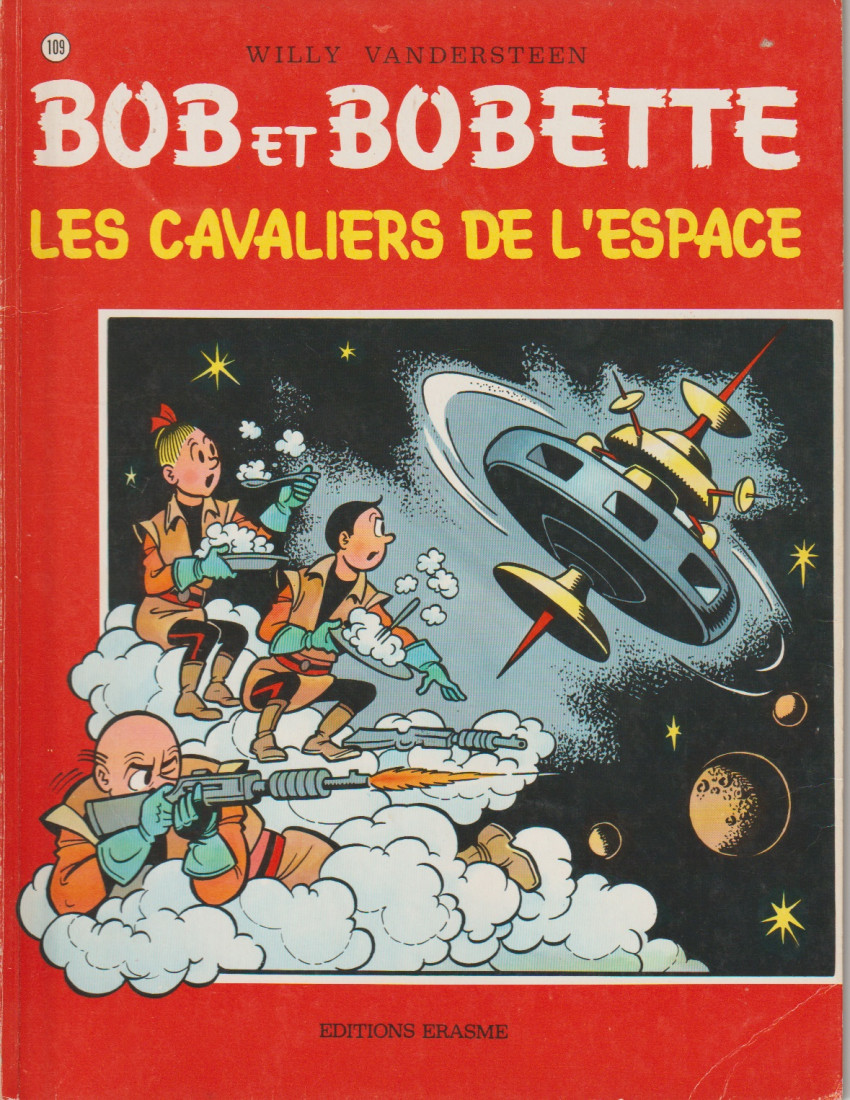Couverture de l'album Bob et Bobette Tome 109 les cavaliers de l'espace