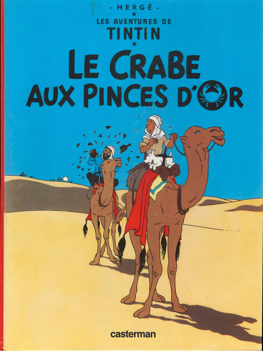 Couverture de l'album Tintin Tome 9 Le crabe aux pinces d'or