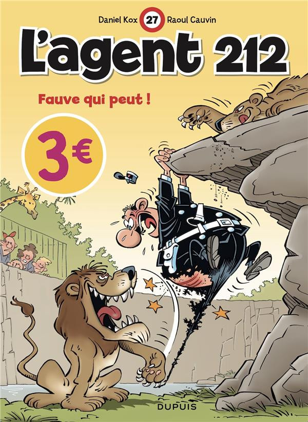 Couverture de l'album L'Agent 212 Tome 27 Fauve qui peut !