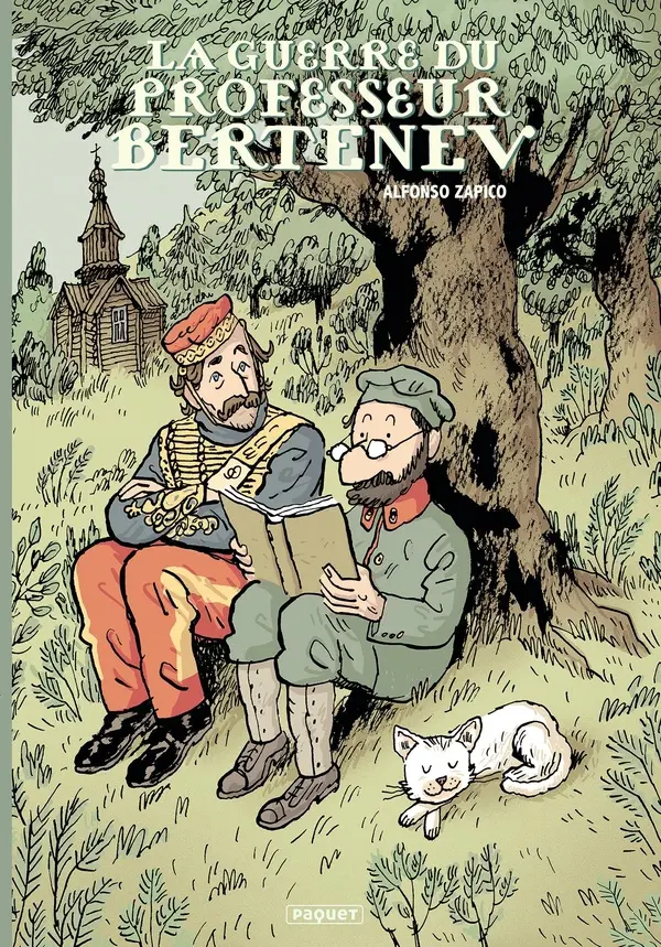 Couverture de l'album La Guerre du Professeur Bertenev