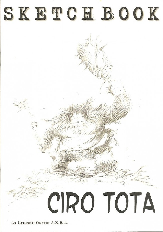 Couverture de l'album Sketchbooks Collection Ciro Tota