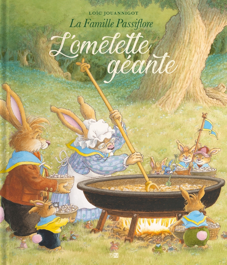 Couverture de l'album La Famille Passiflore L'Omelette géante