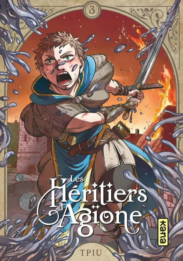 Couverture de l'album Les héritiers d'Agïone 3