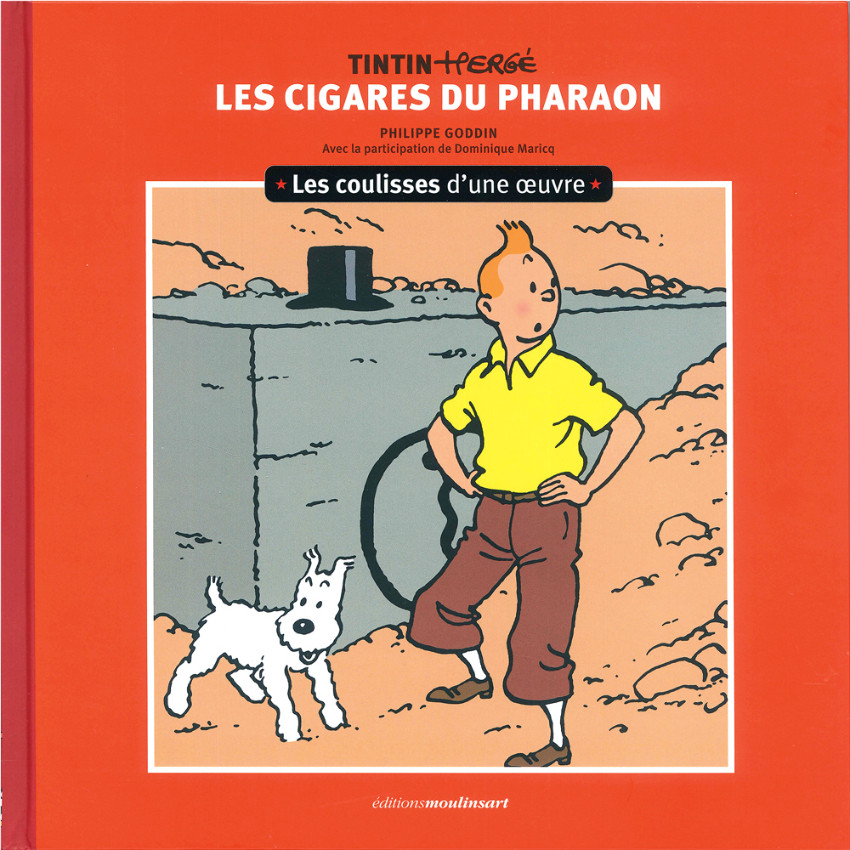 Couverture de l'album Tintin - Les coulisses d'une œuvre 4 Les cigares du pharaon