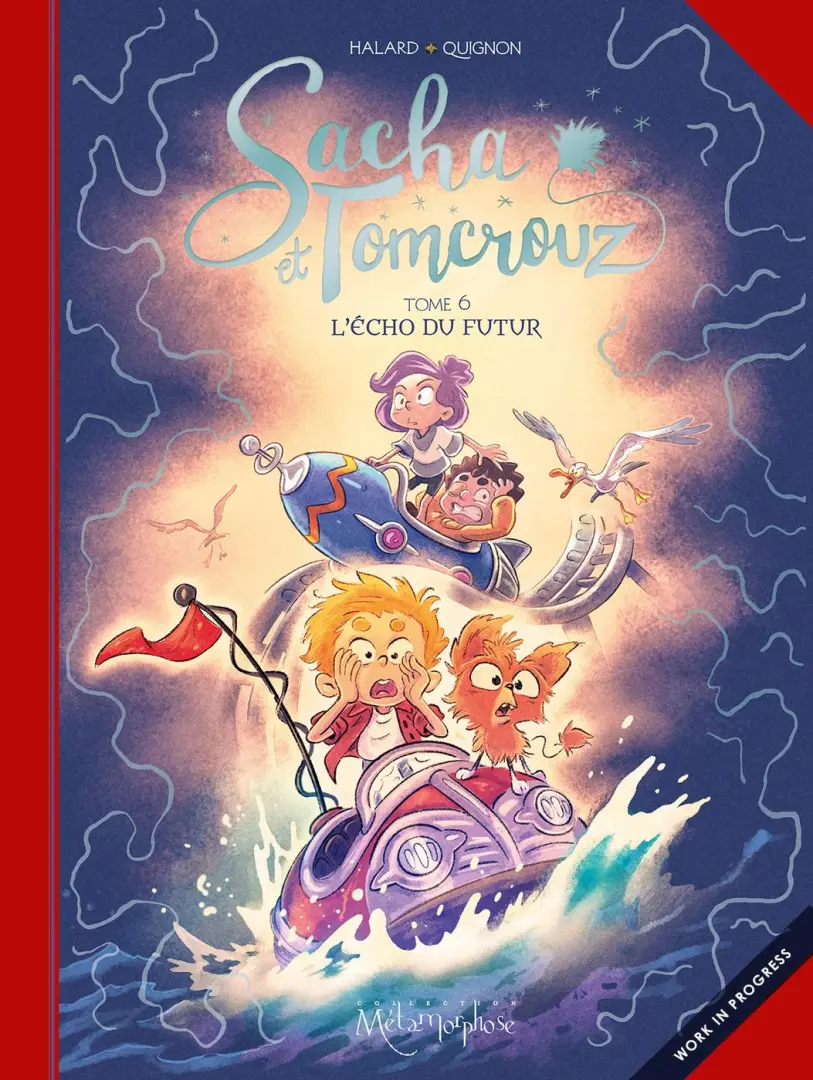 Couverture de l'album Sacha et Tomcrouz Tome 6 L'écho du futur