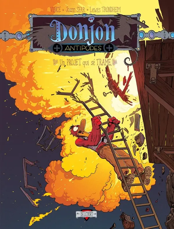 Couverture de l'album Donjon Antipodes Tome 10004 Un projet qui se trame
