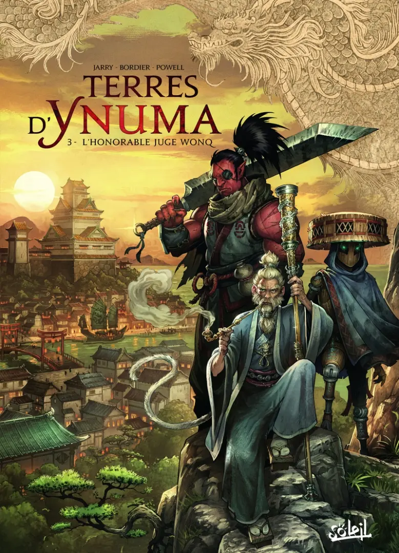 Couverture de l'album Terres d'Ynuma 3 L'Honorable juge Wonq