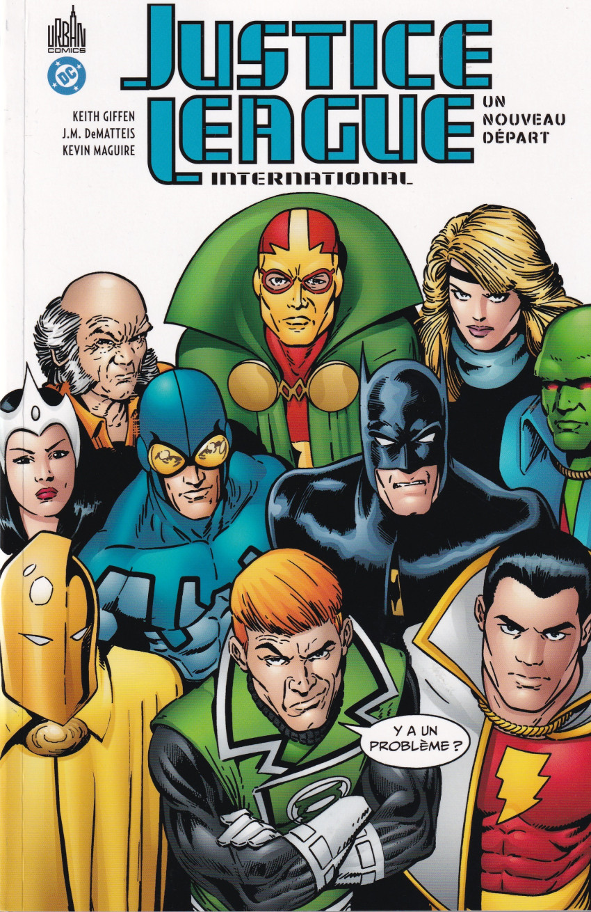 Couverture de l'album Justice League International Tome 1 un nouveau départ