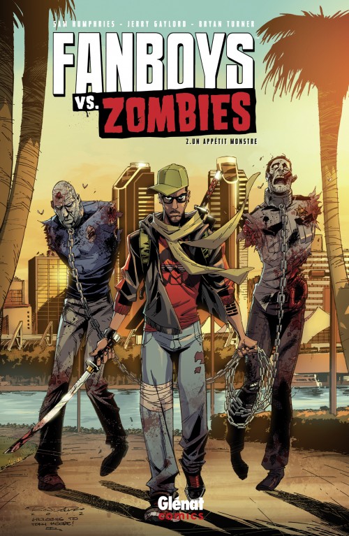 Couverture de l'album Fanboys vs. Zombies Tome 2 Un appétit monstre