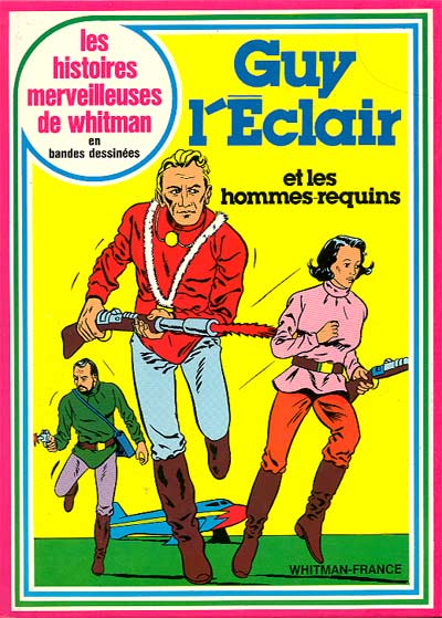 Couverture de l'album Guy l'Éclair Guy l'Eclair et les hommes-requins