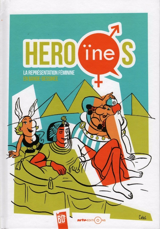 Couverture de l'album Héro(ïne)s La représentation féminine en bande dessinée