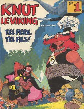 Couverture de l'album Knut le viking Tel Père, Tel Fils!